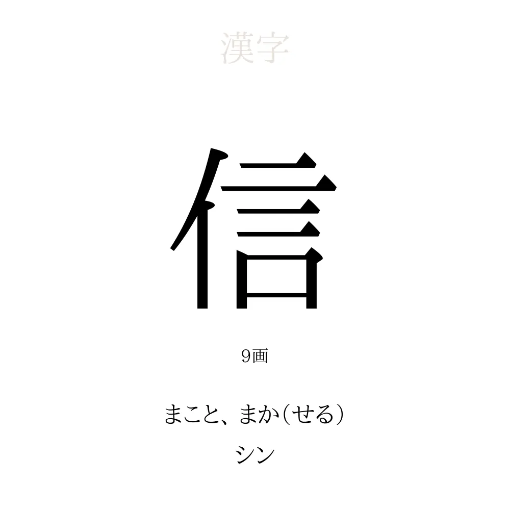 信