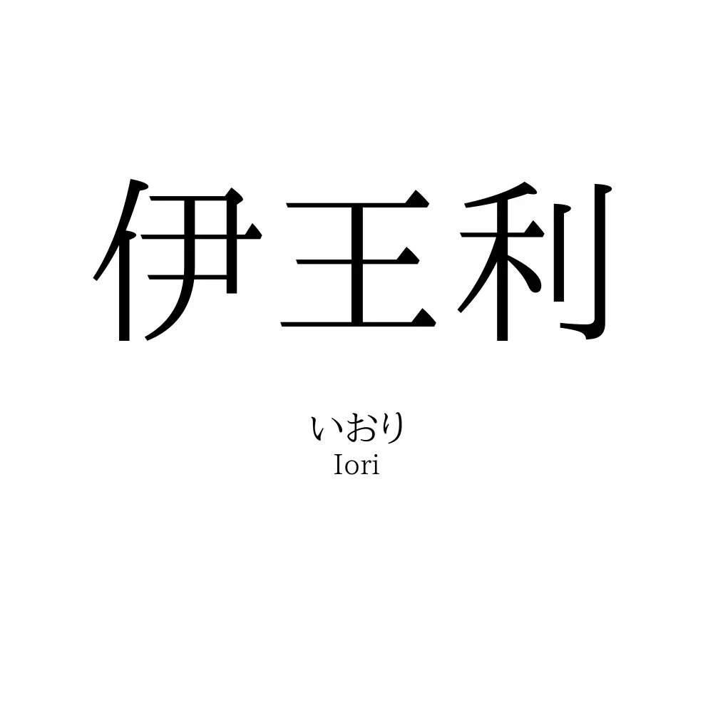 伊王利