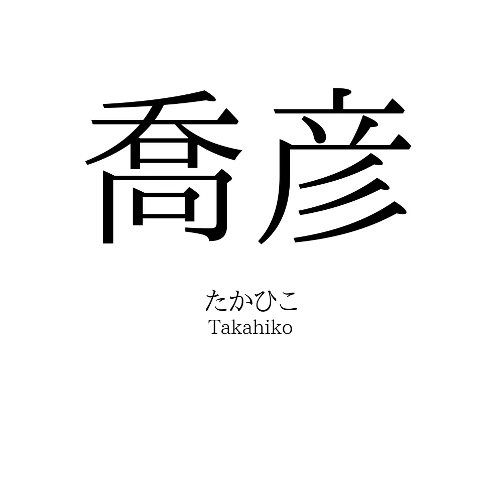 喬彦