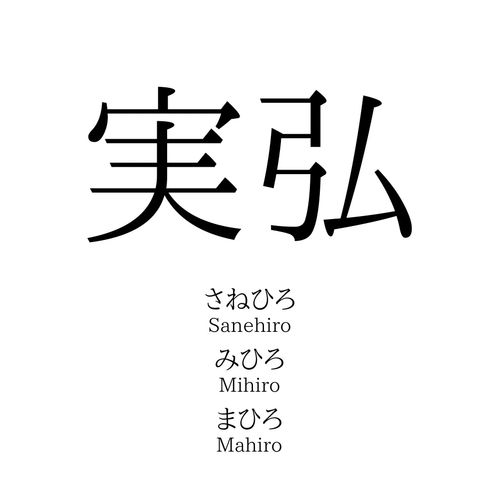 実弘