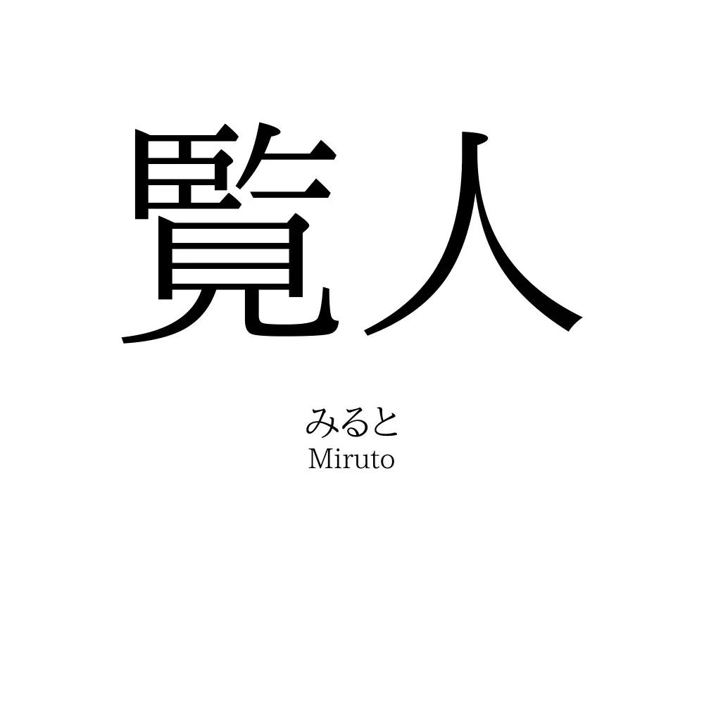 覧人