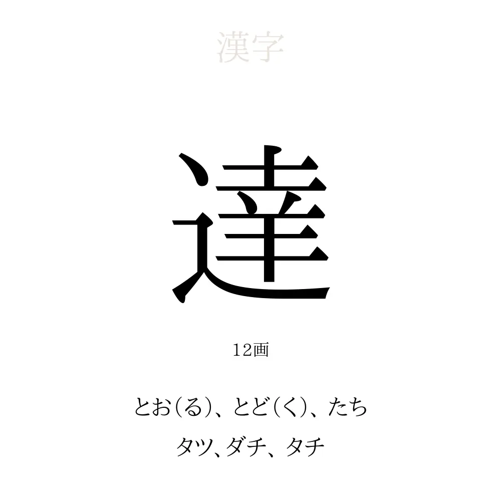 達