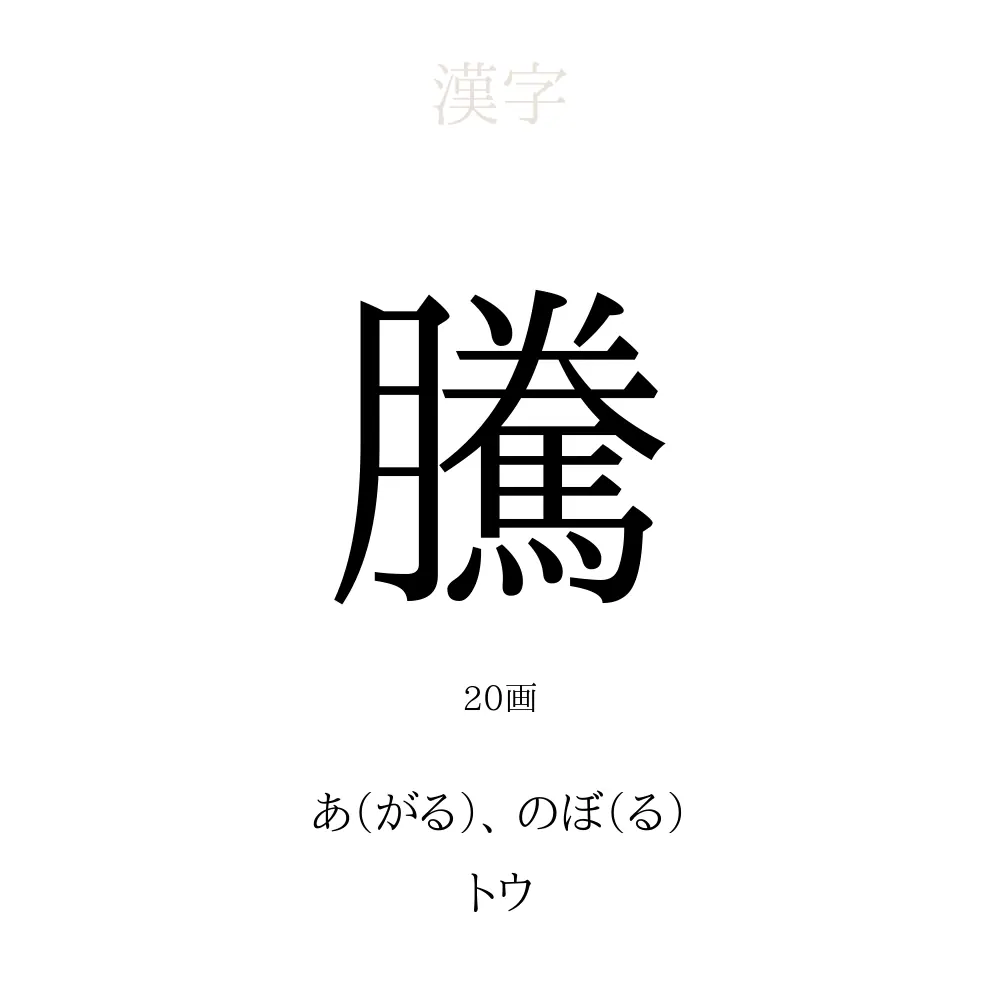 騰