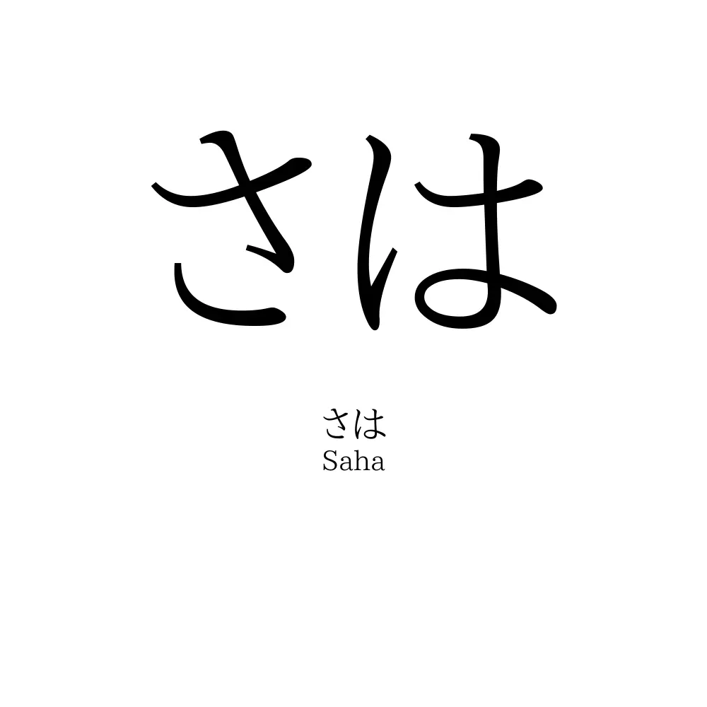 さは