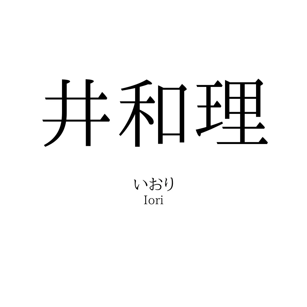 井和理