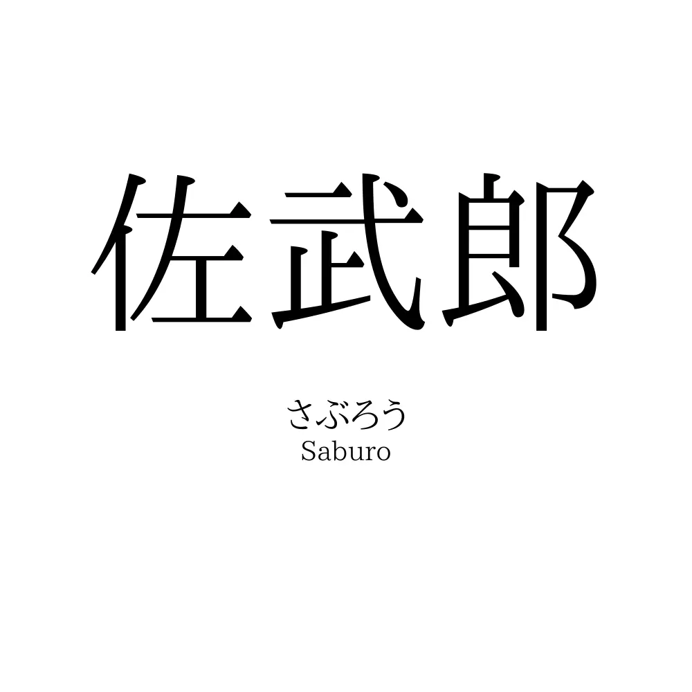 佐武郎