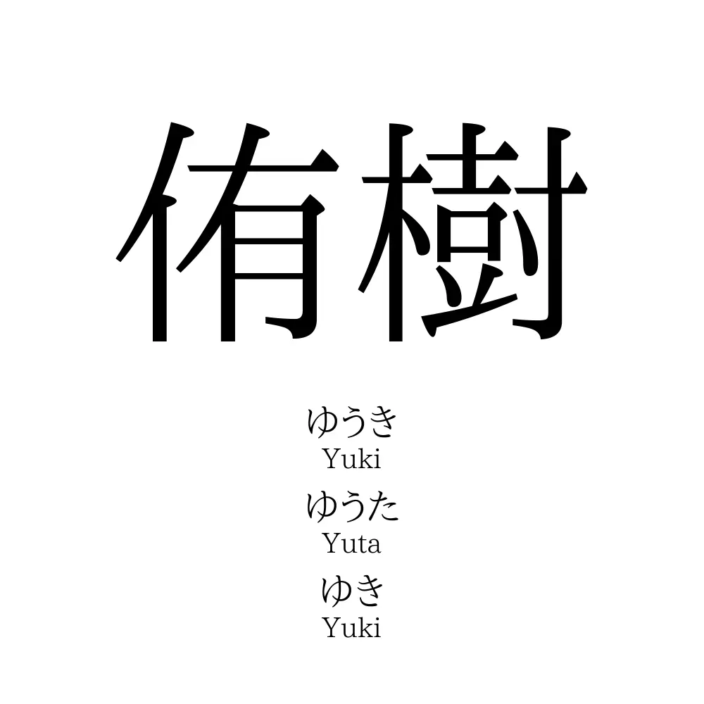 侑樹