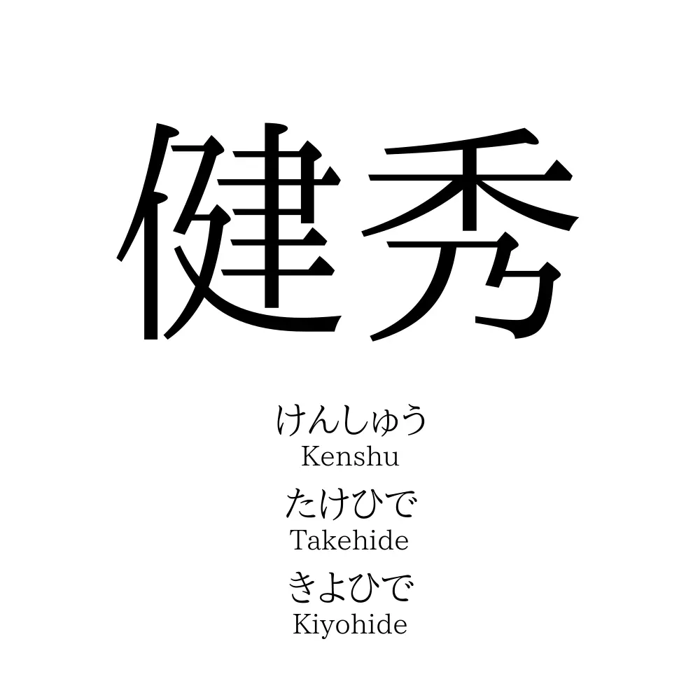 健秀