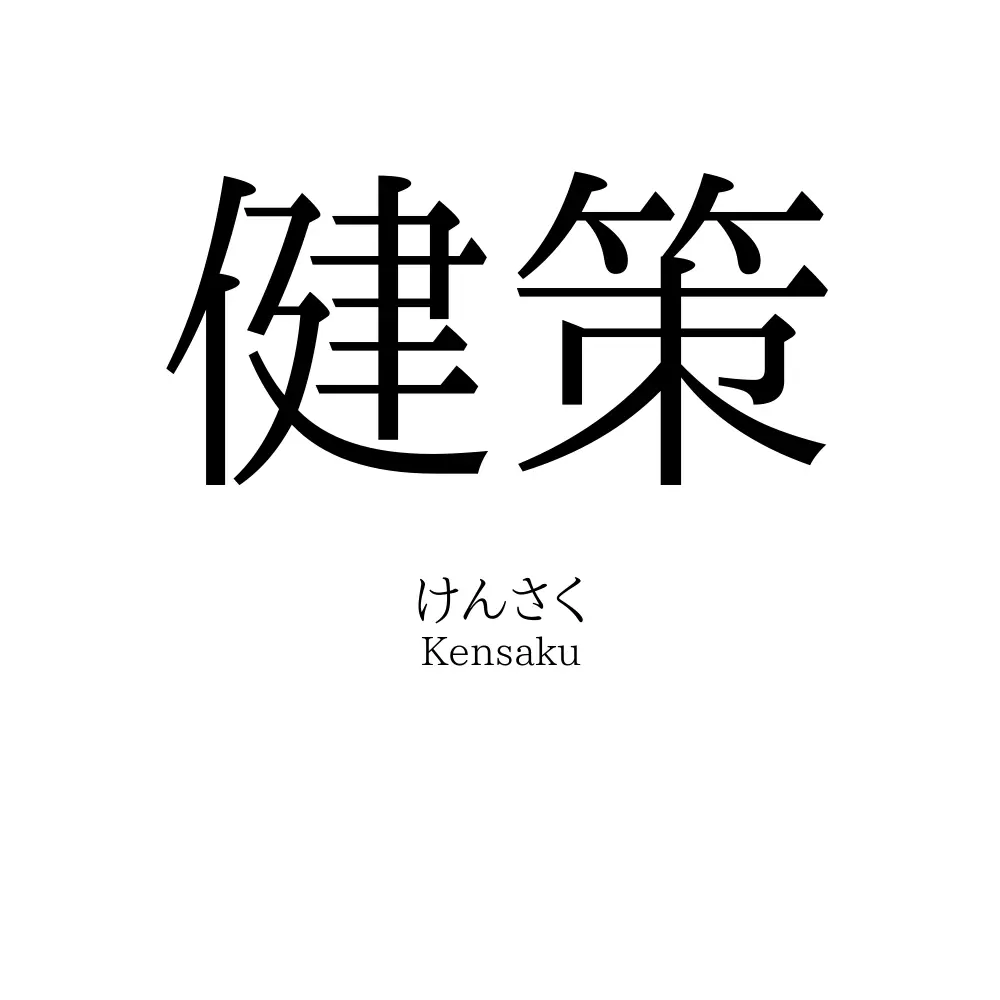 健策