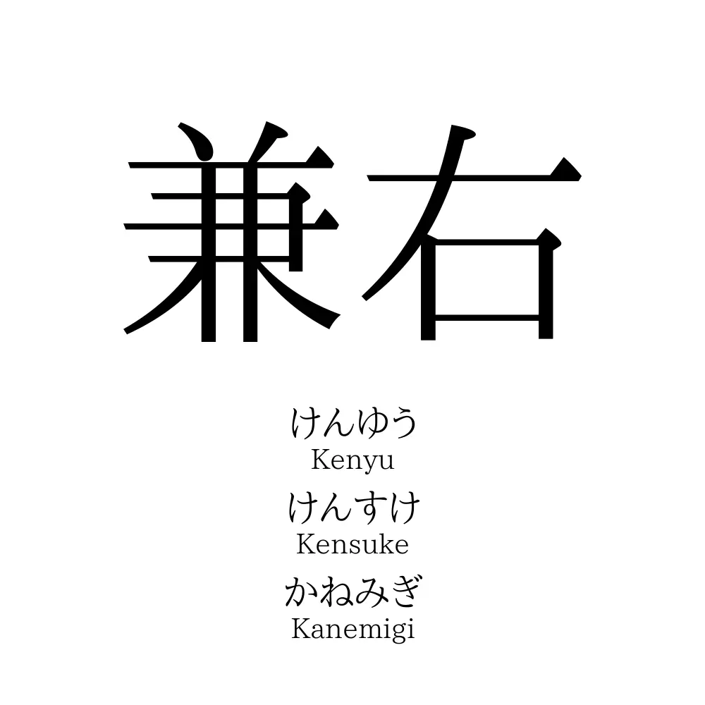 兼右