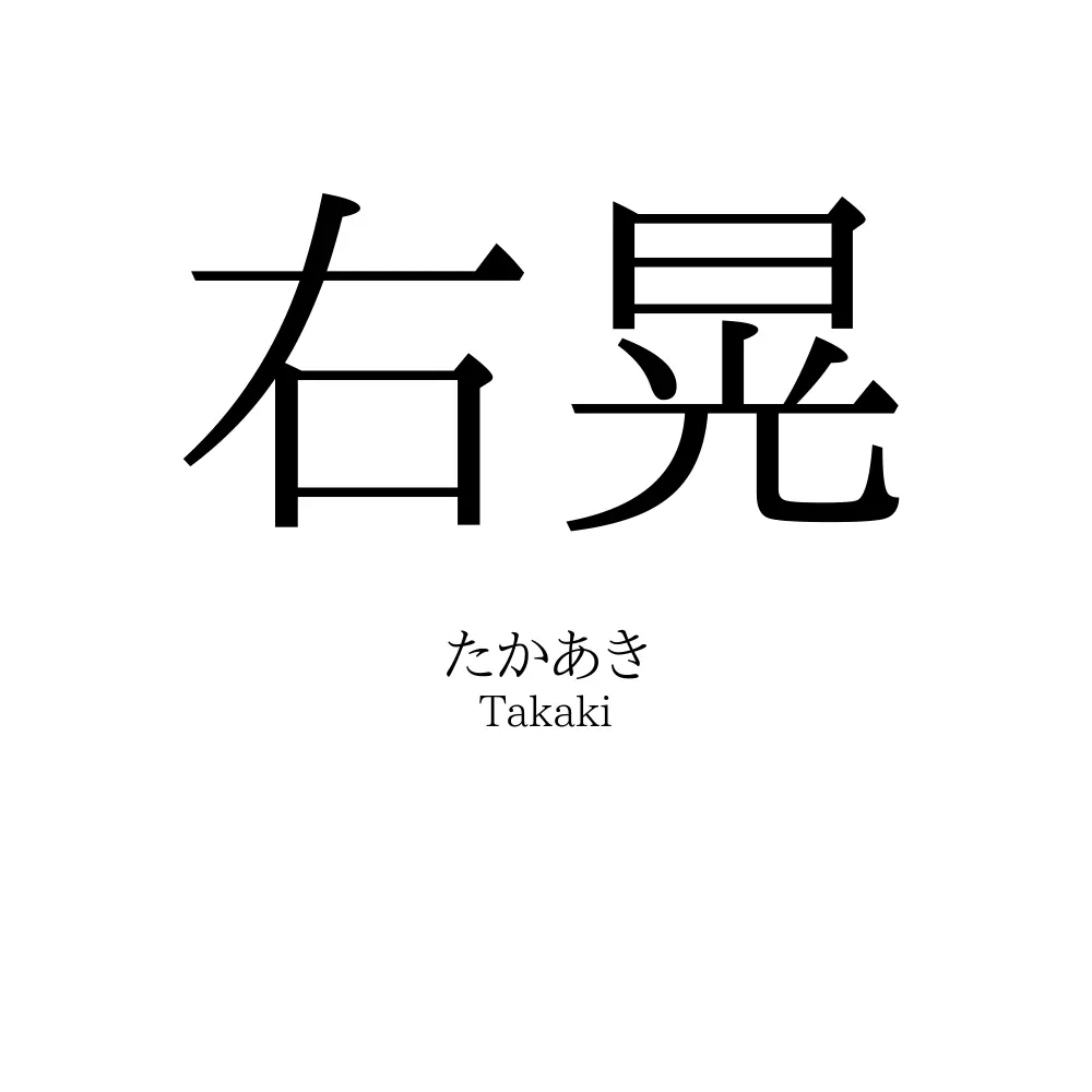 右晃