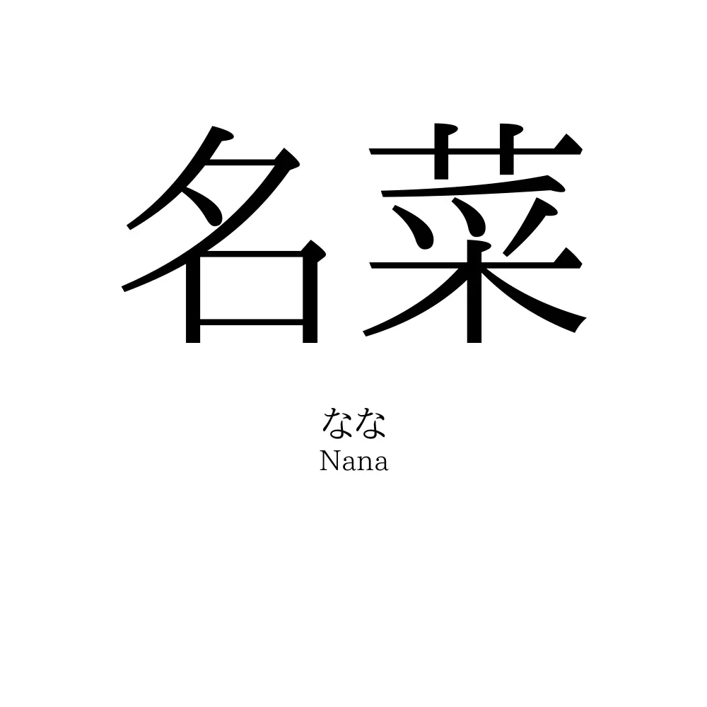 名菜
