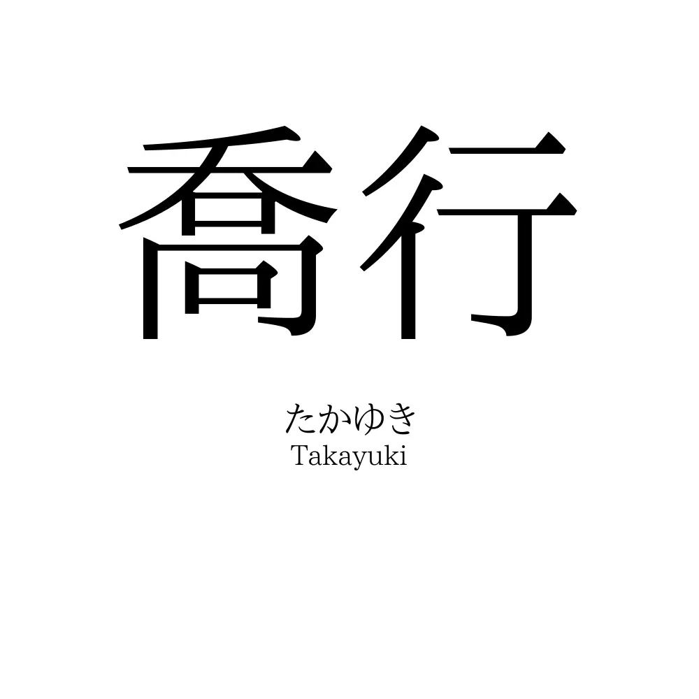 喬行