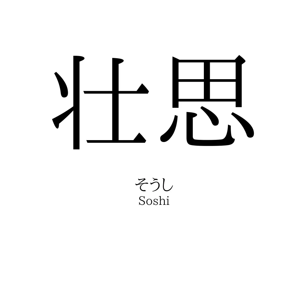 壮思