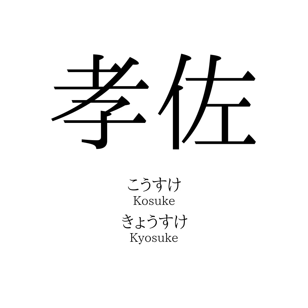 孝佐