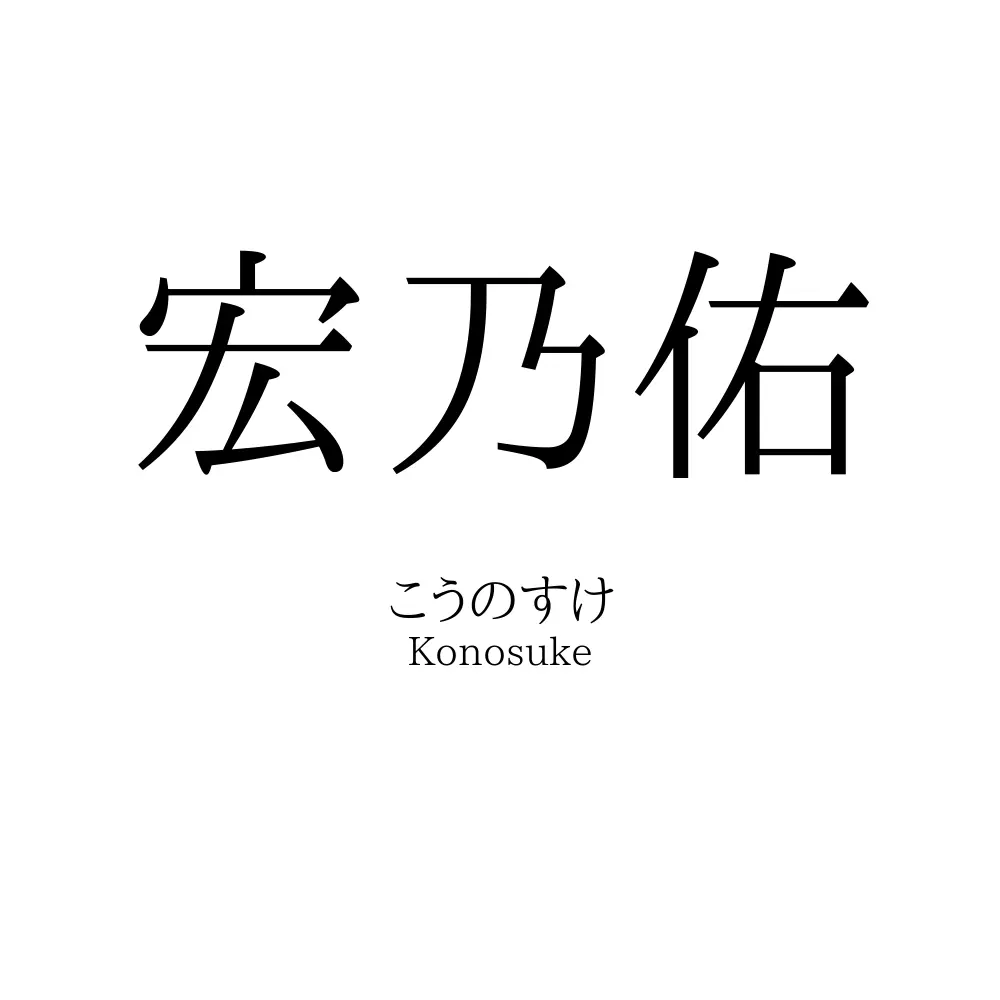 宏乃佑