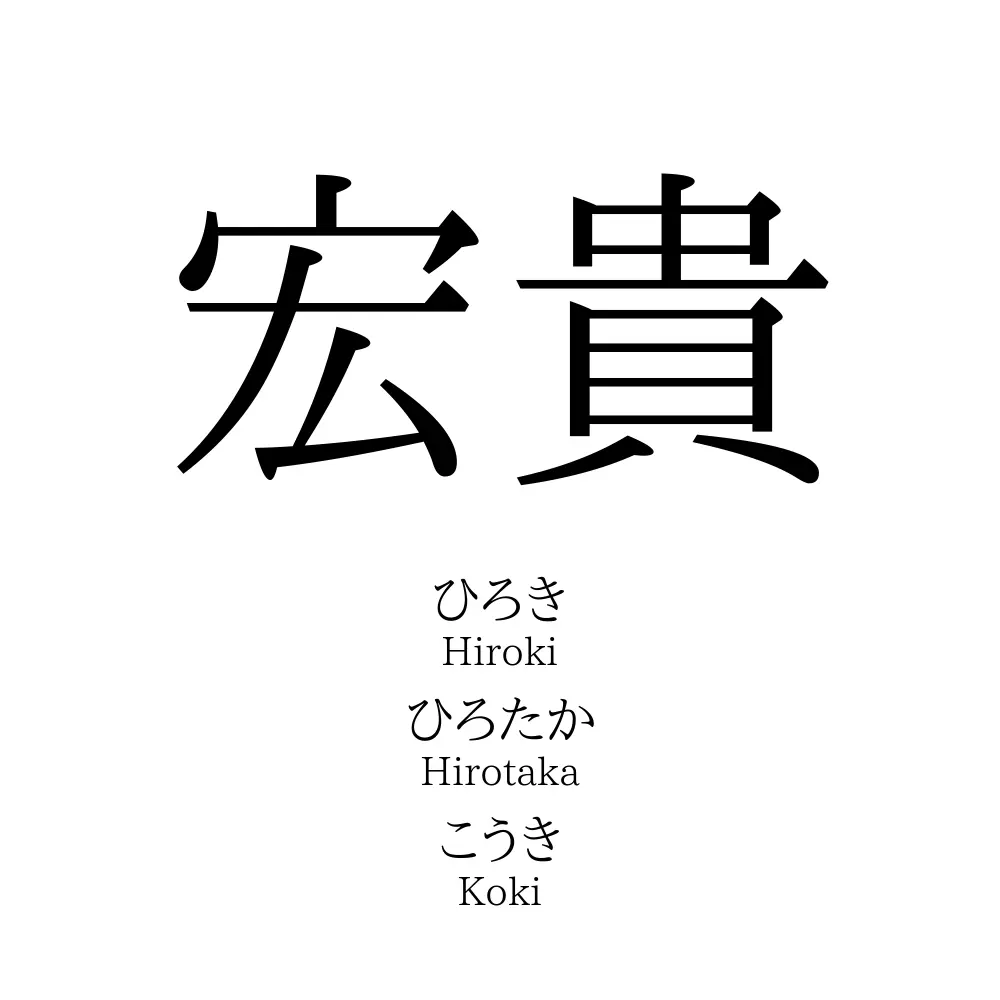 宏貴