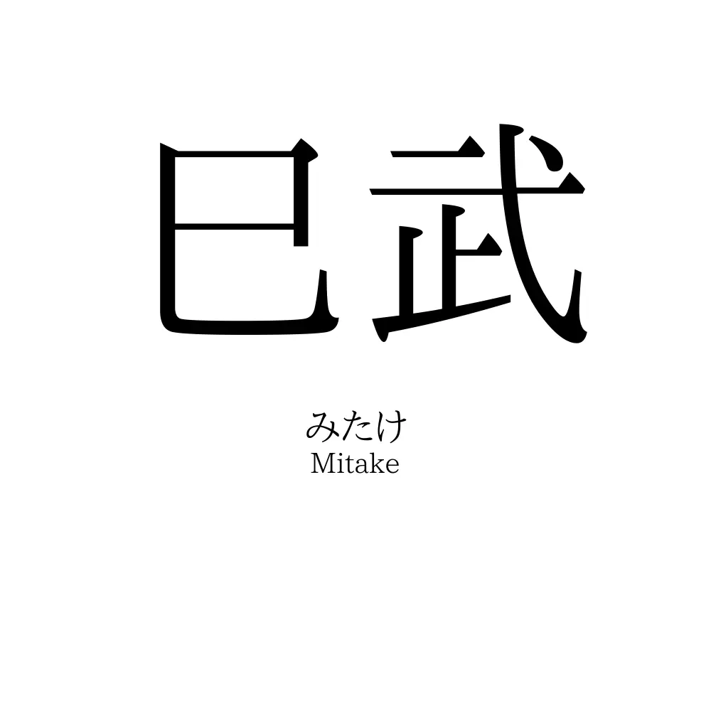 巳武