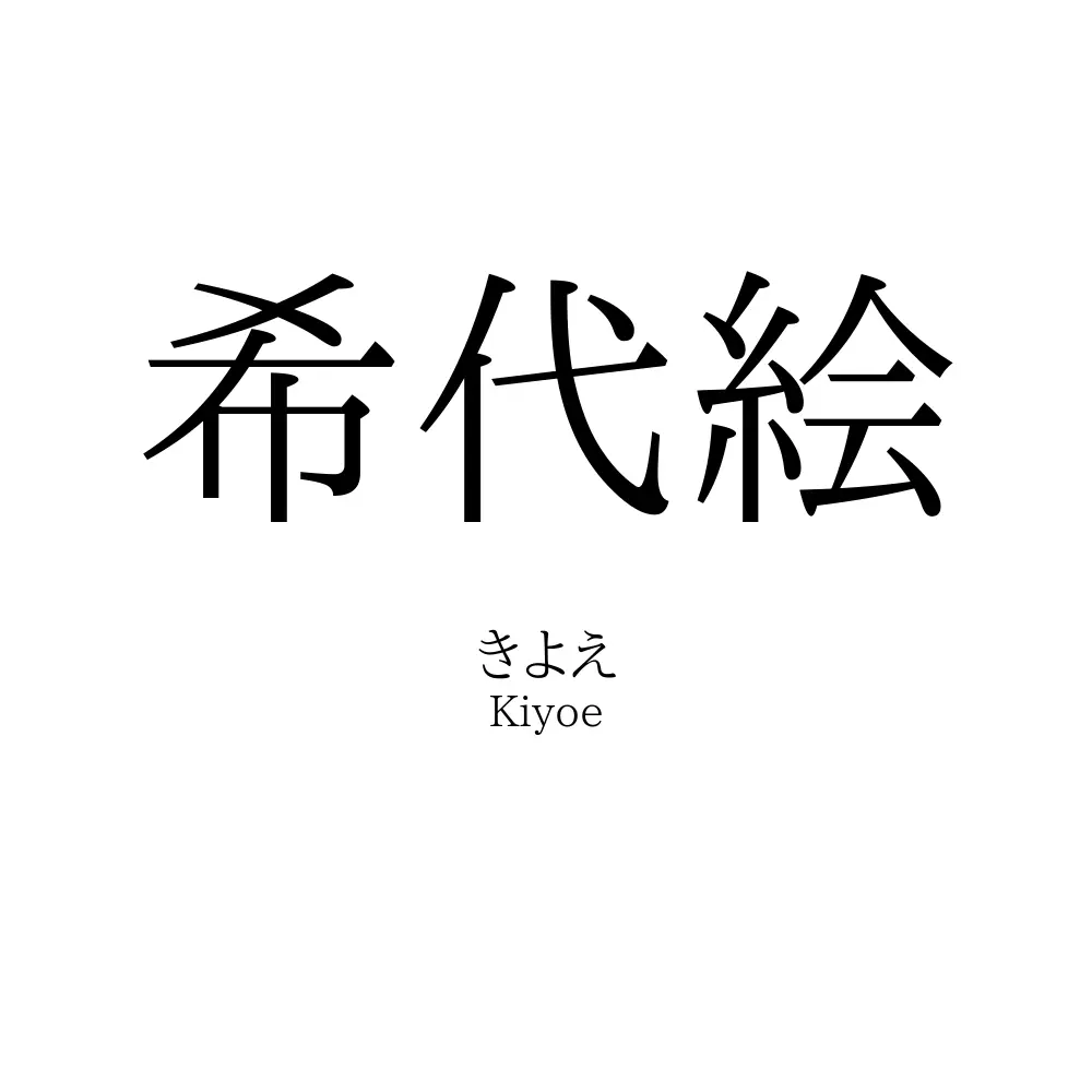 希代絵