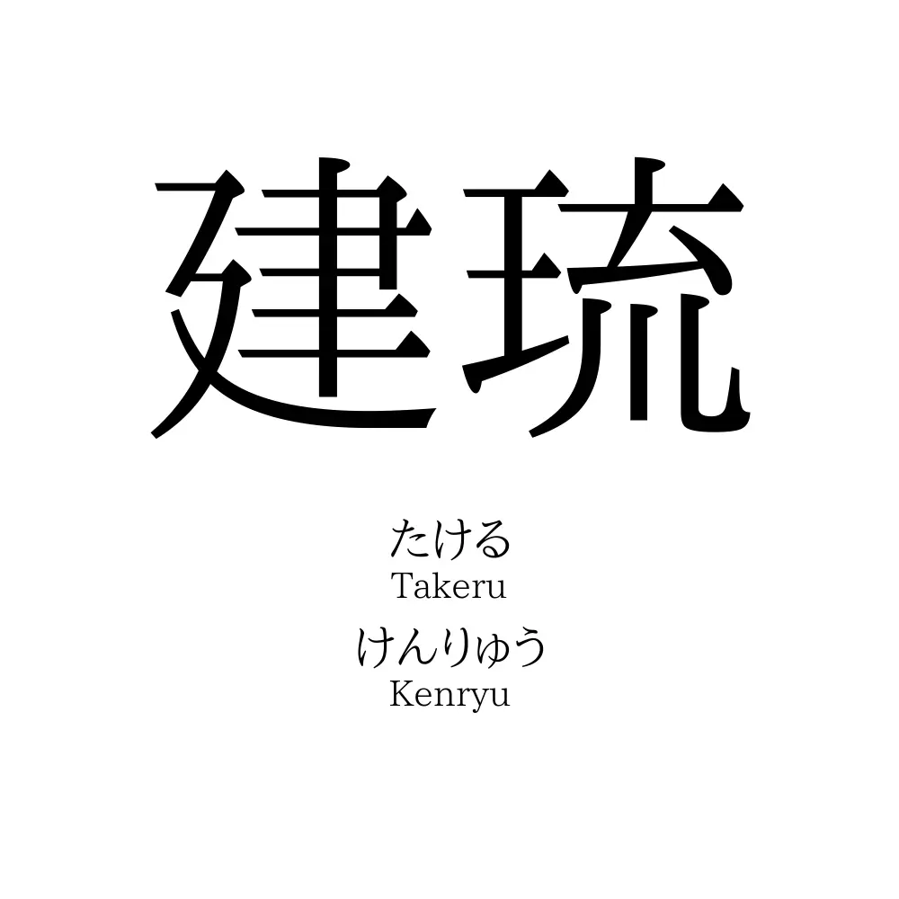 建琉