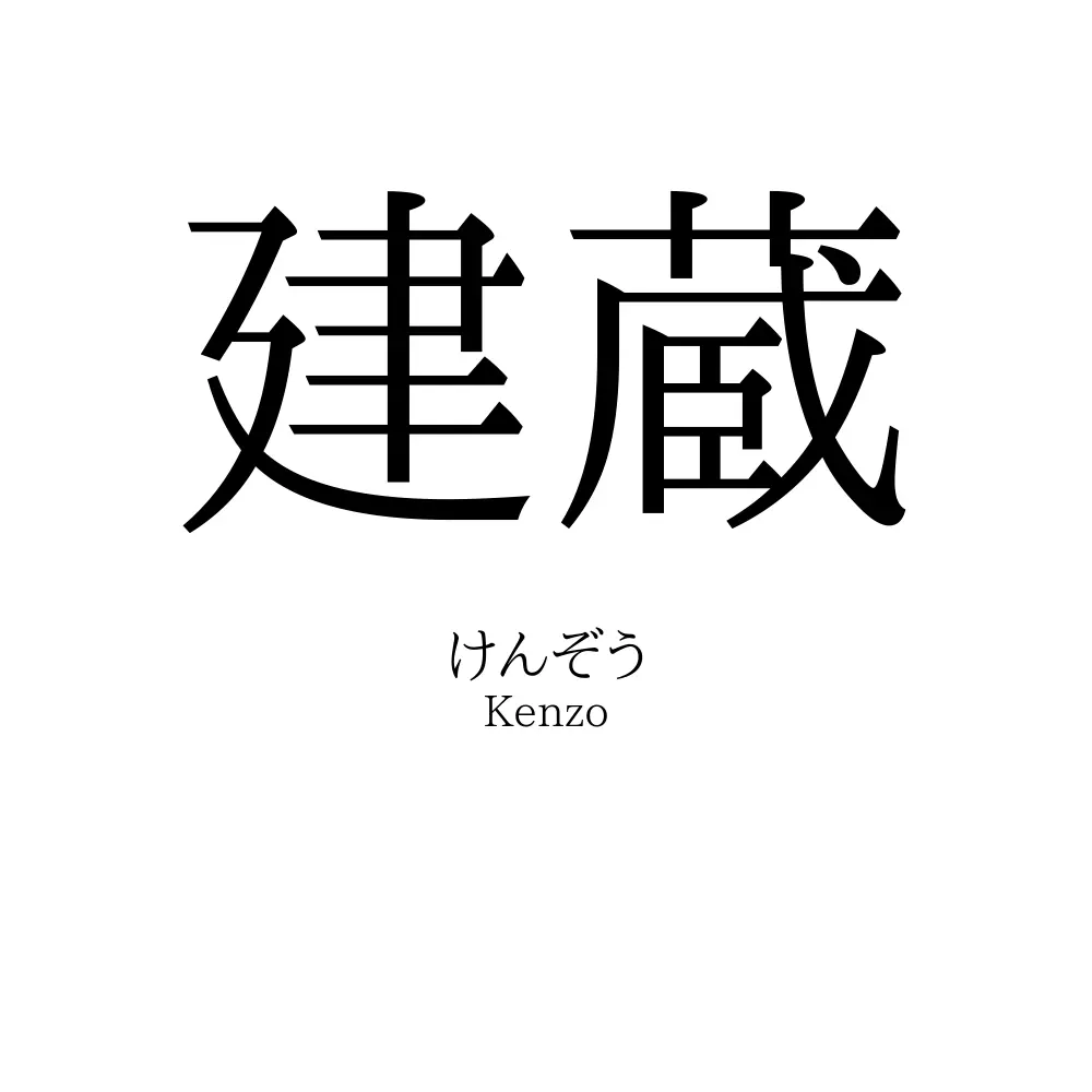 建蔵