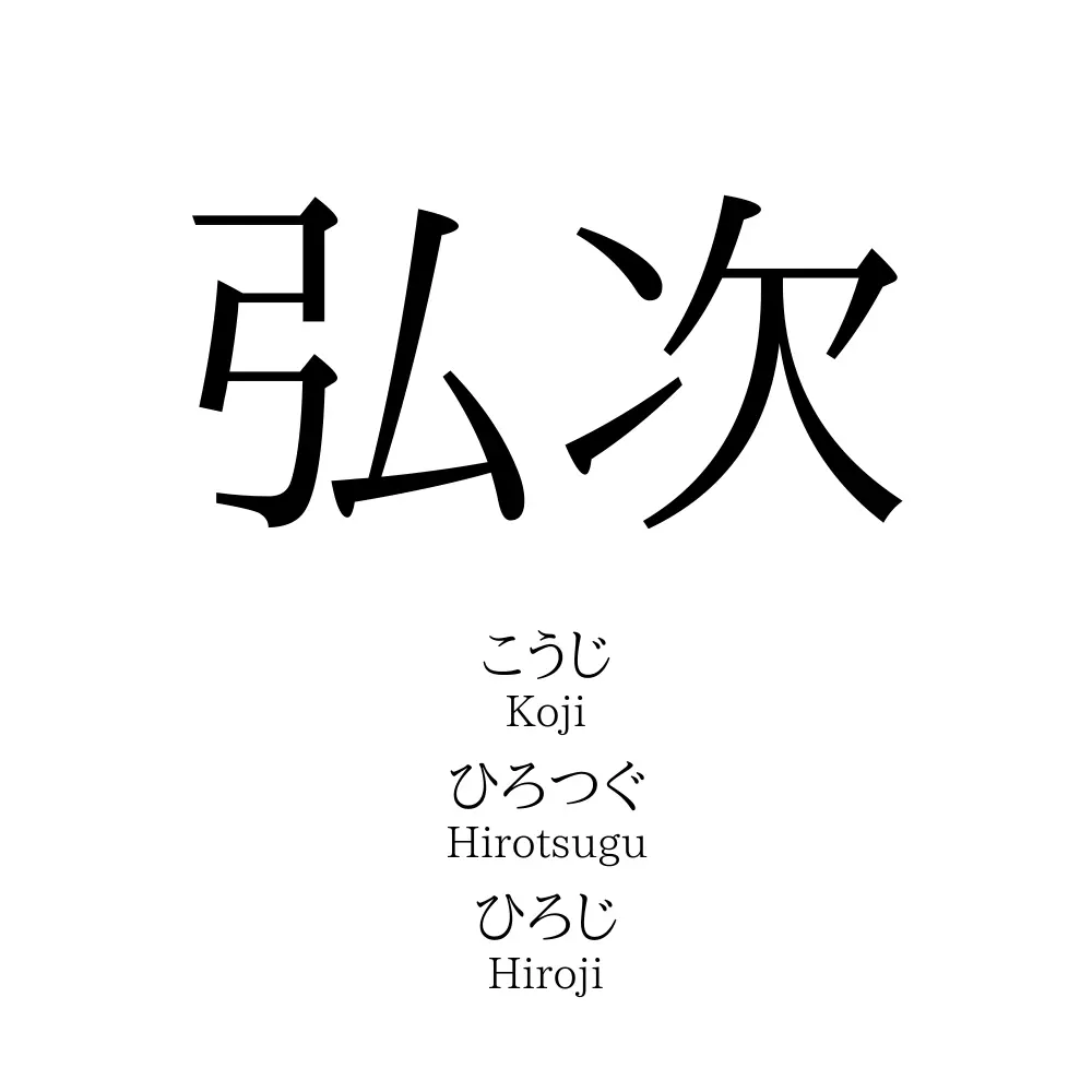 弘次