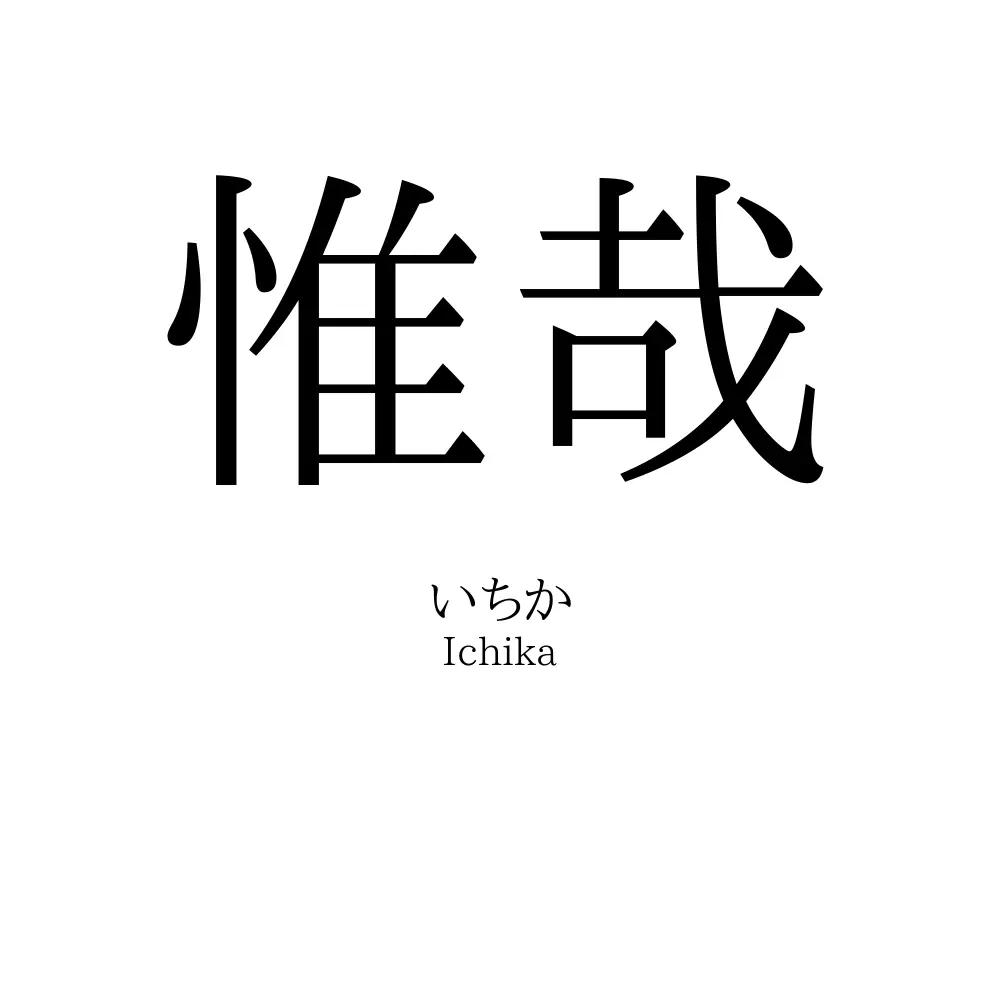 惟哉