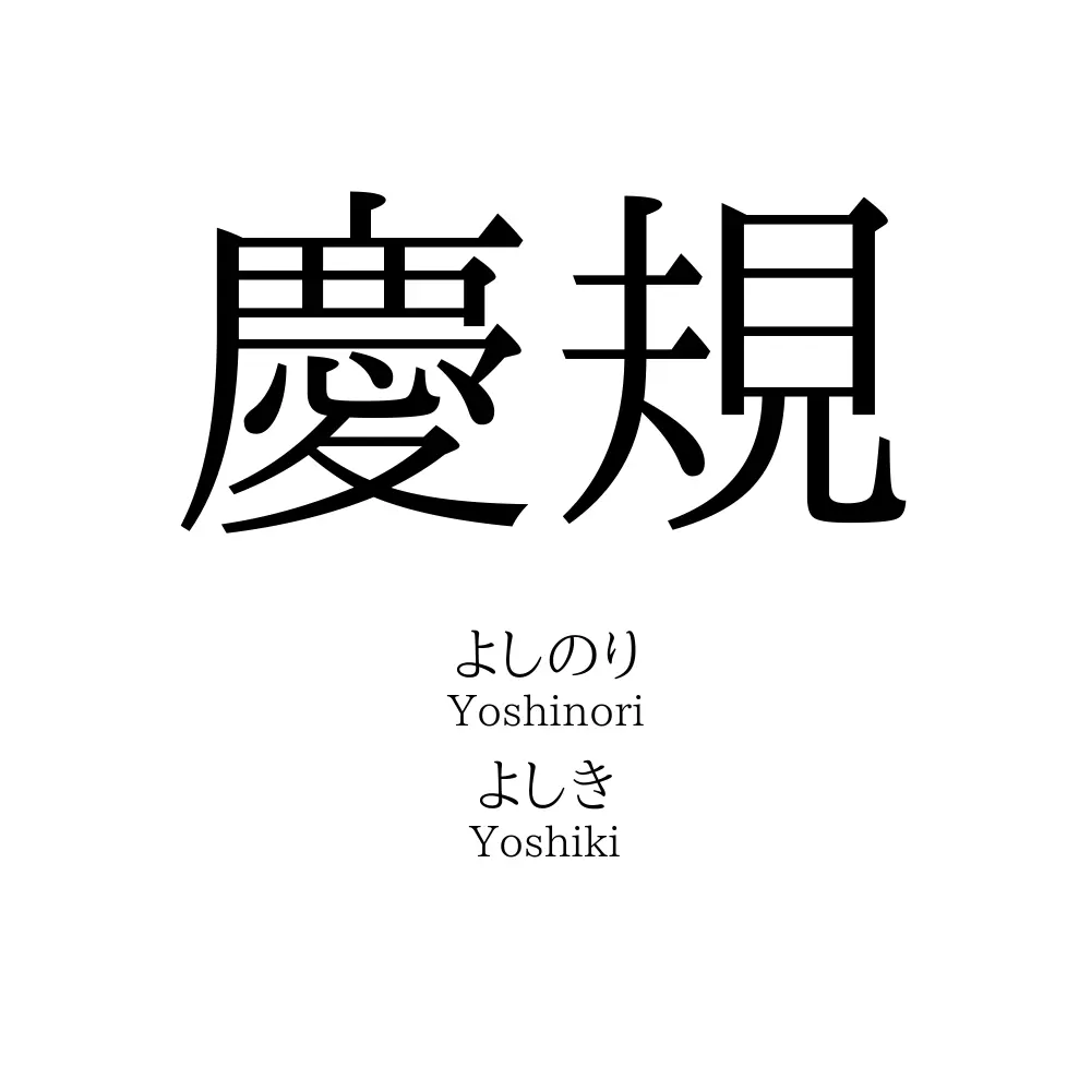 慶規