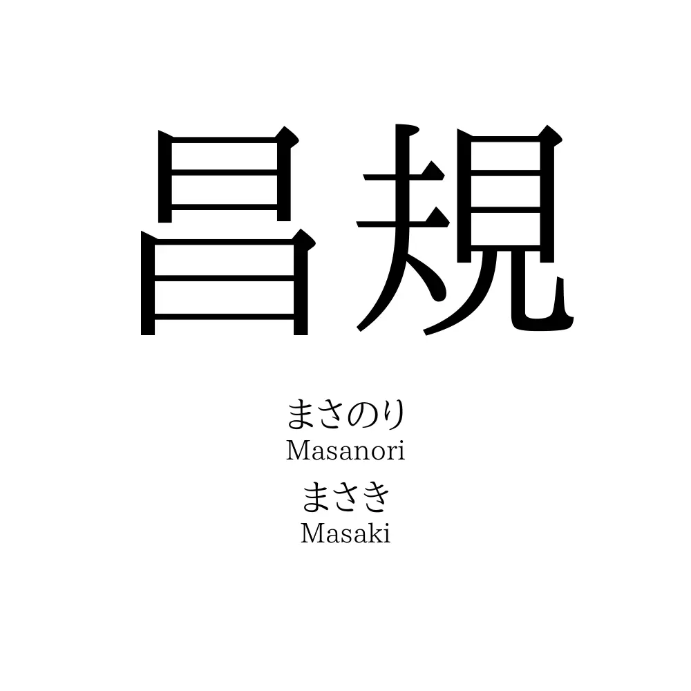 昌規