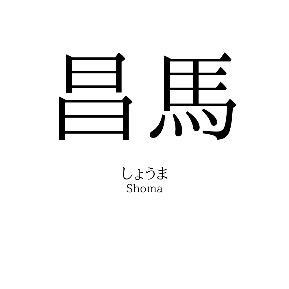 昌馬