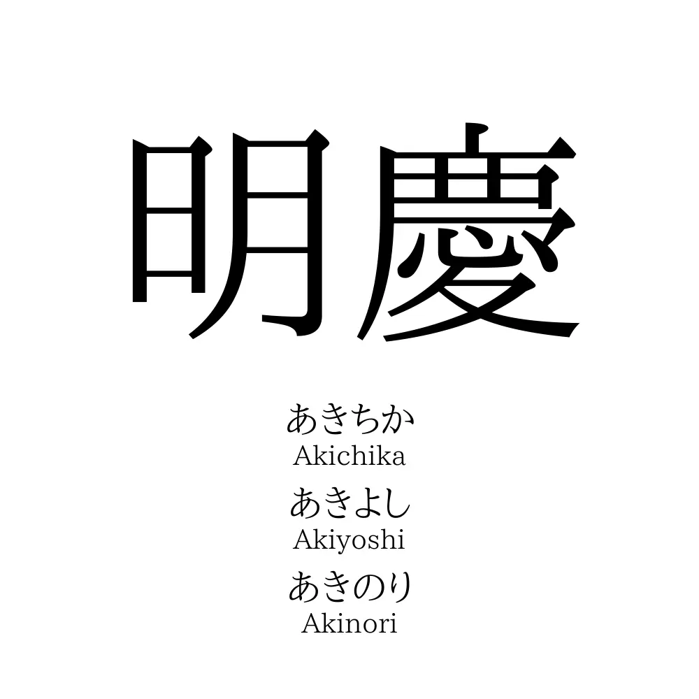 明慶