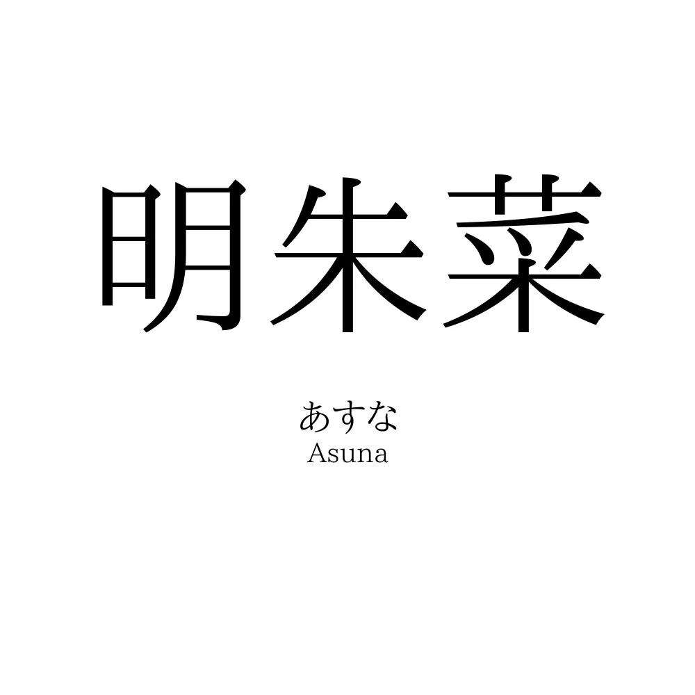 明朱菜