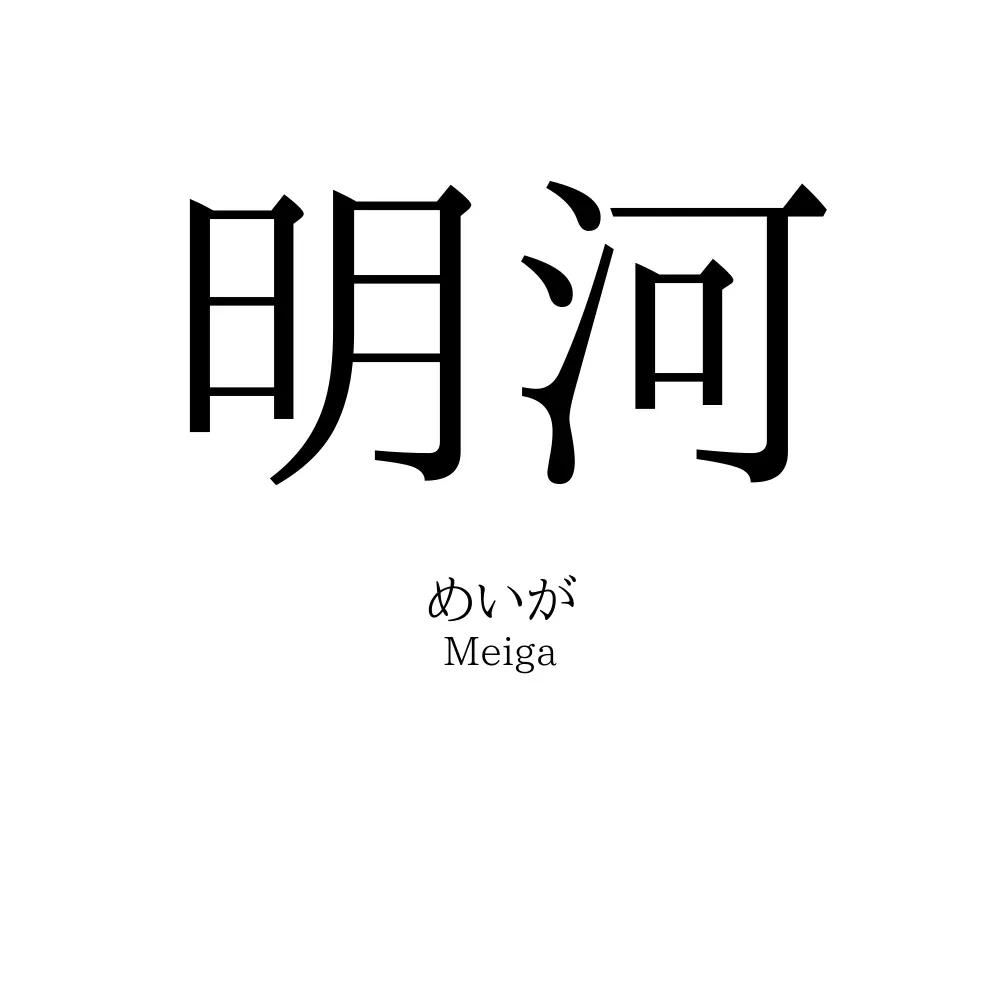 明河