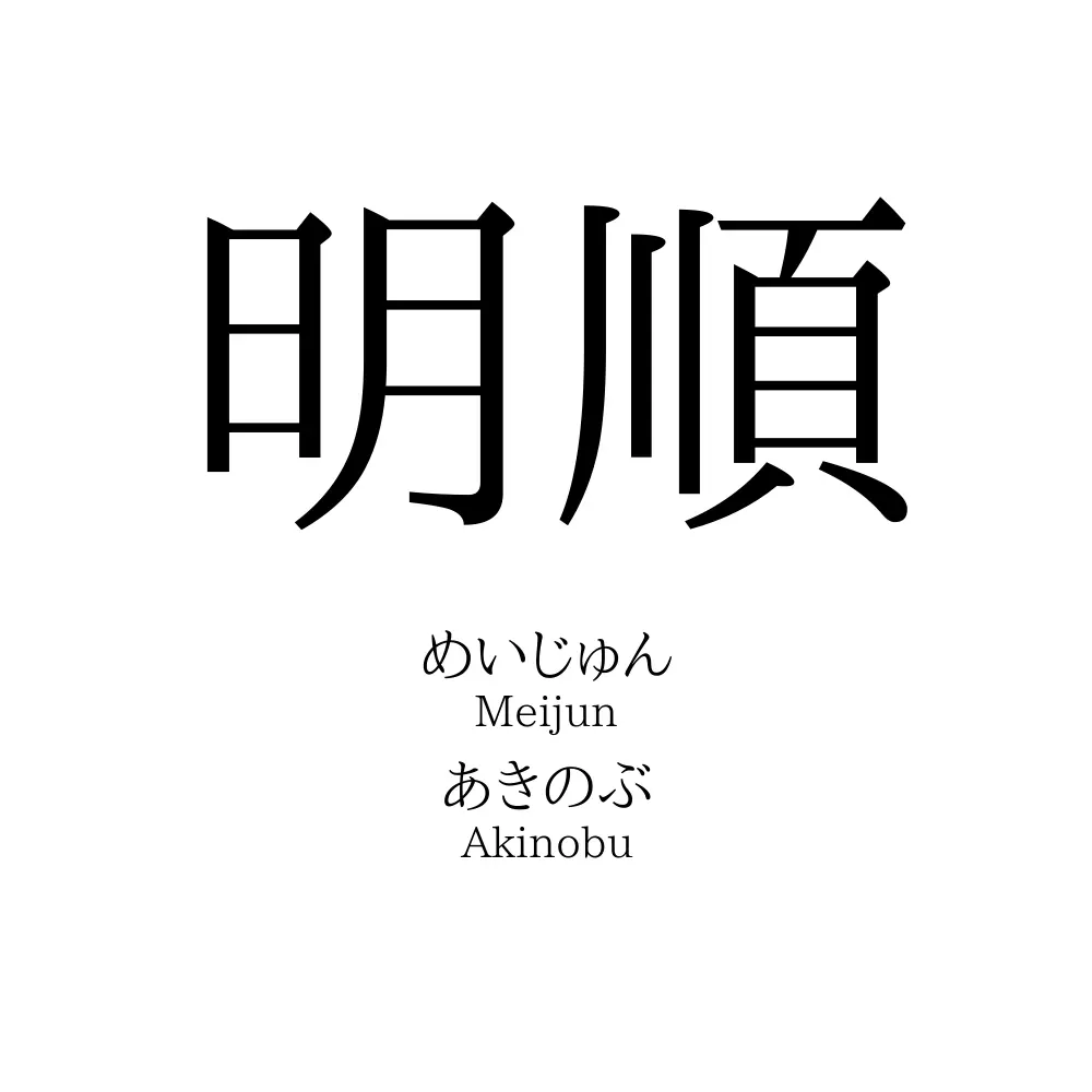 明順