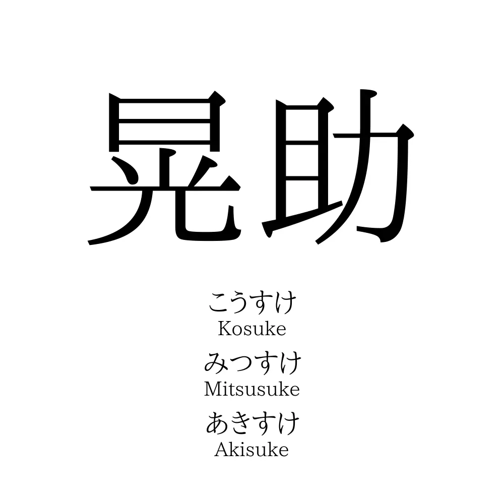 晃助