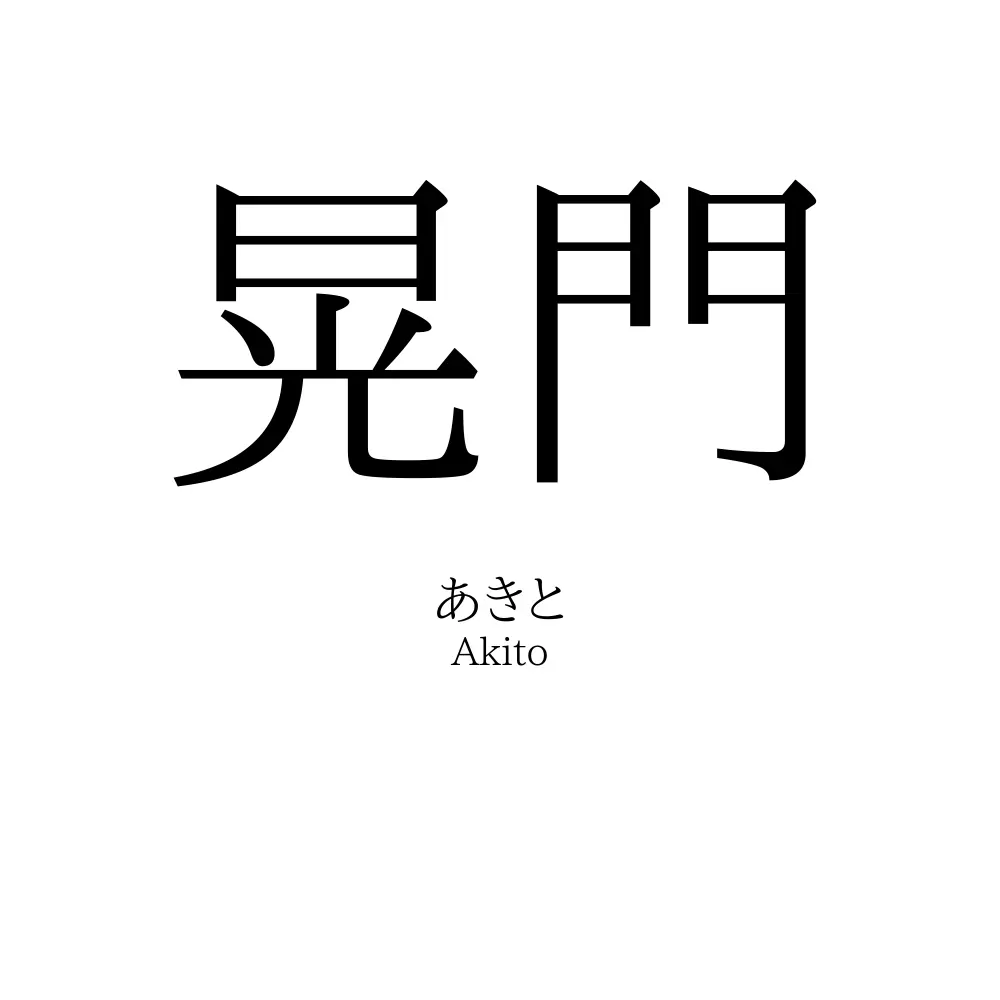 晃門