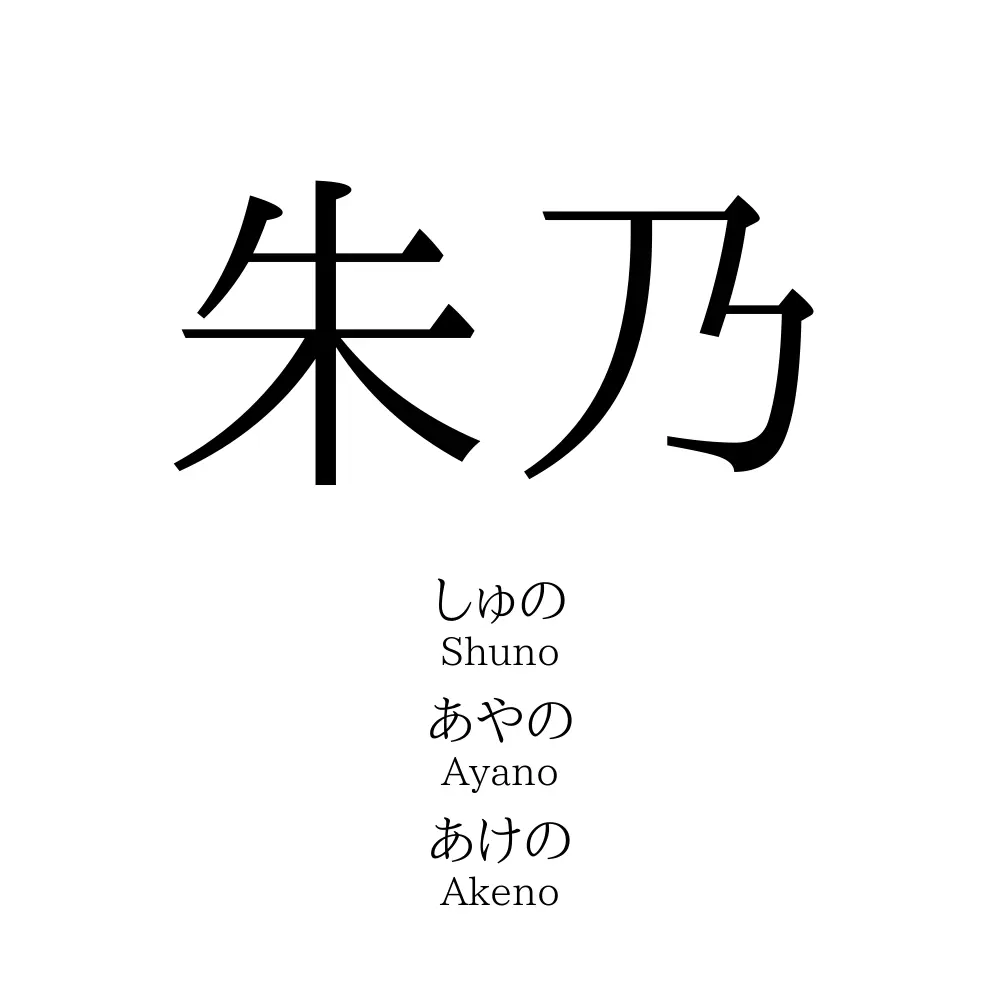 朱乃