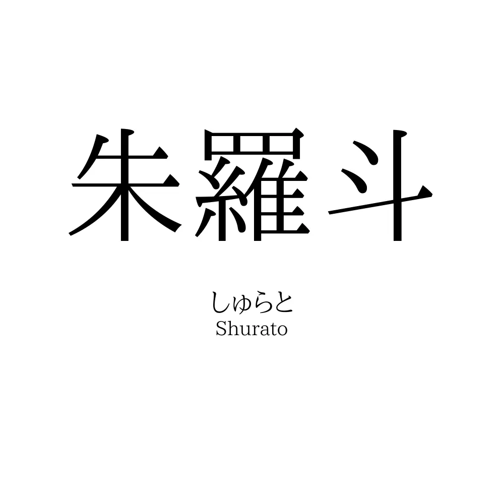 朱羅斗