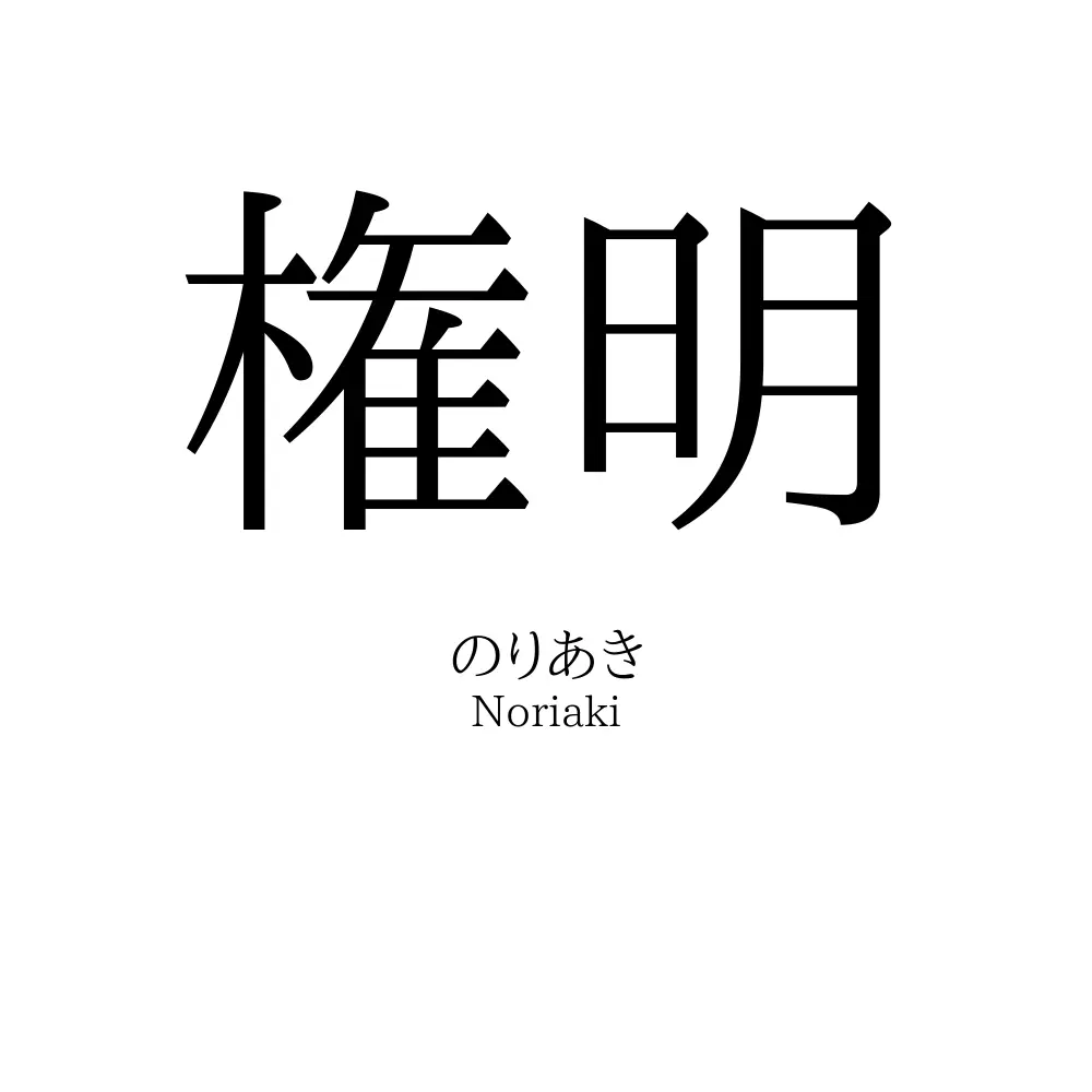 権明
