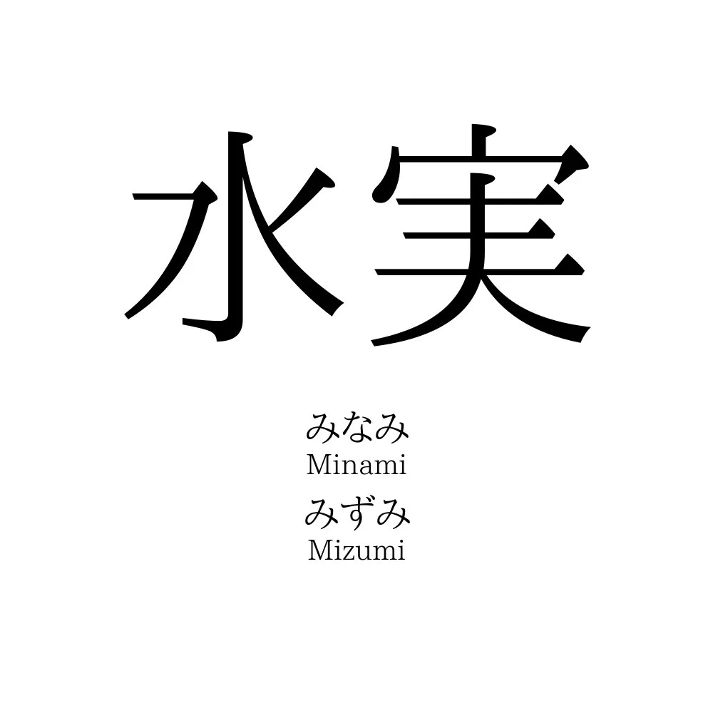 水実