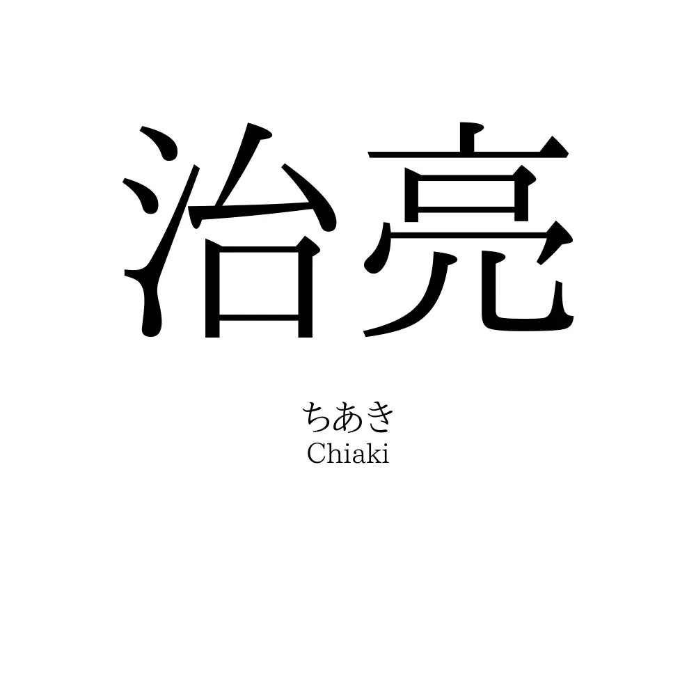 治亮