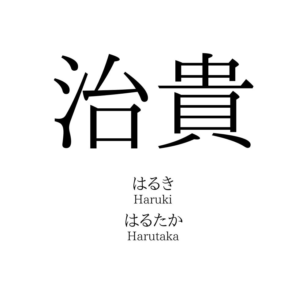 治貴