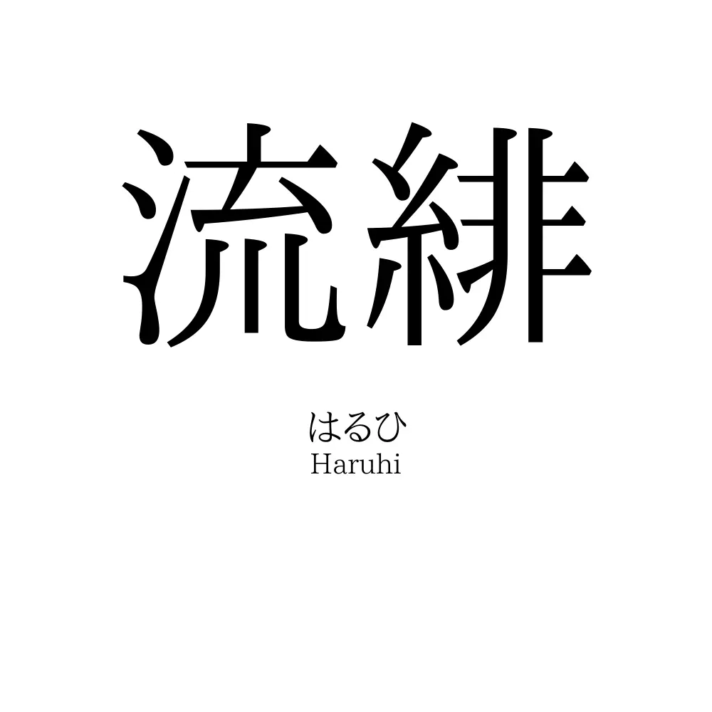 流緋