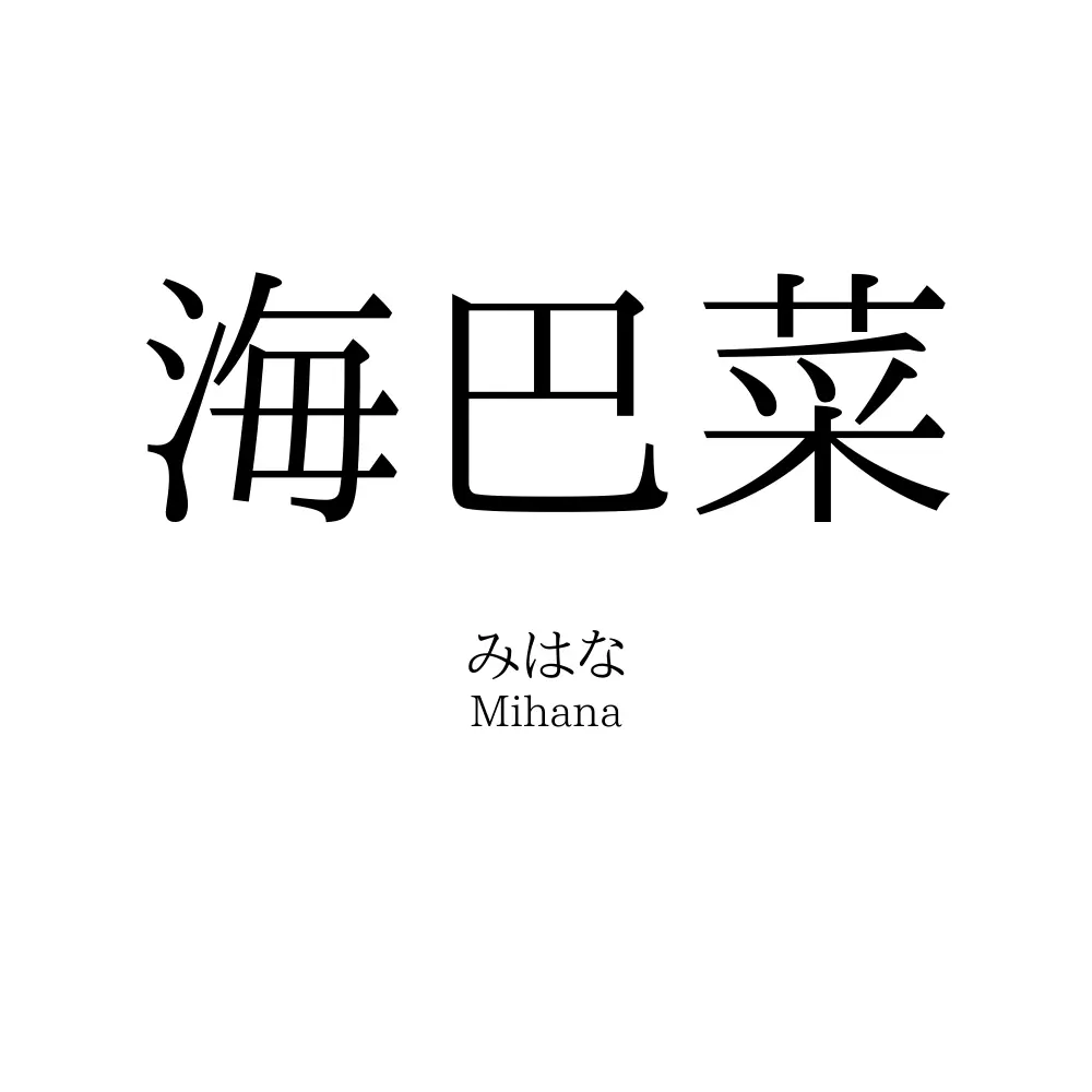 海巴菜