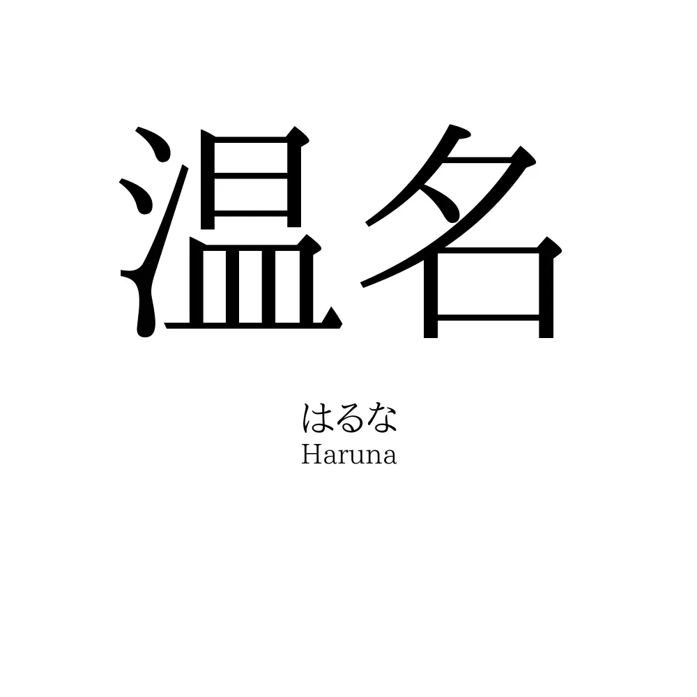 温名
