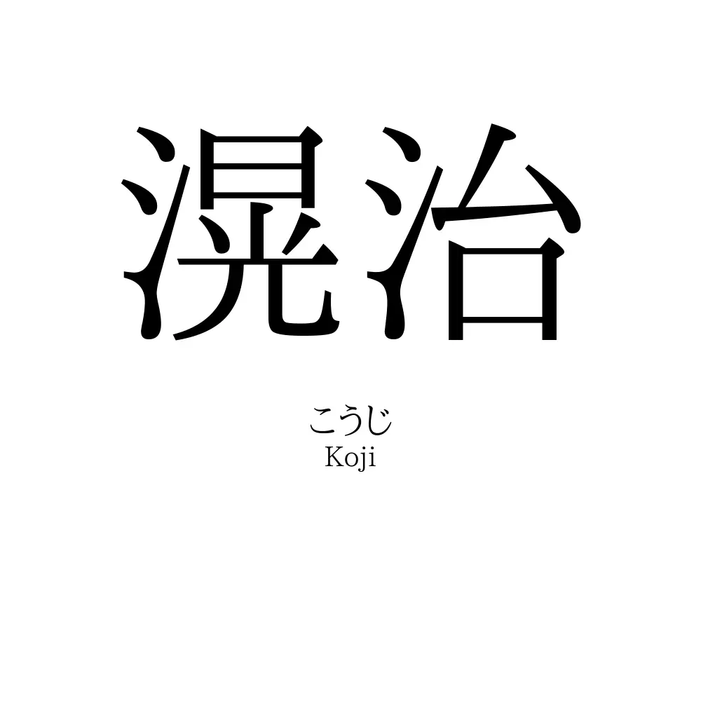 滉治