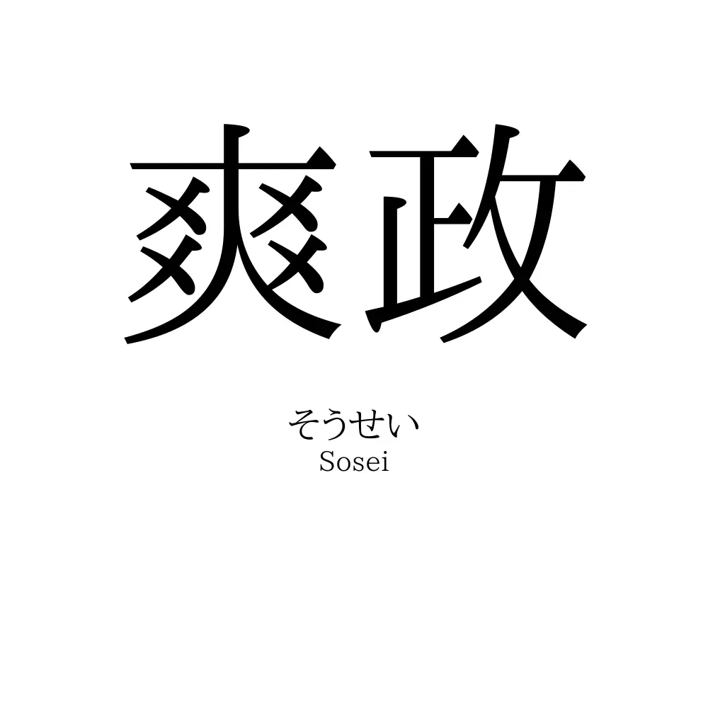 爽政