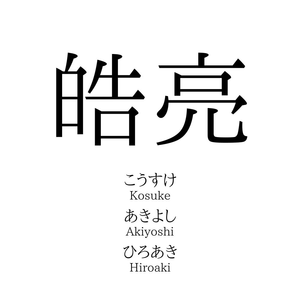 皓亮