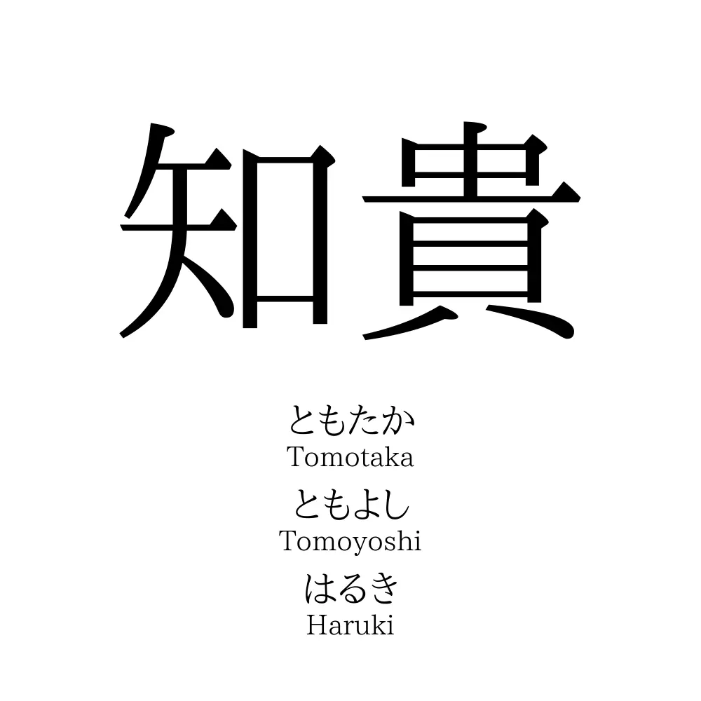 知貴