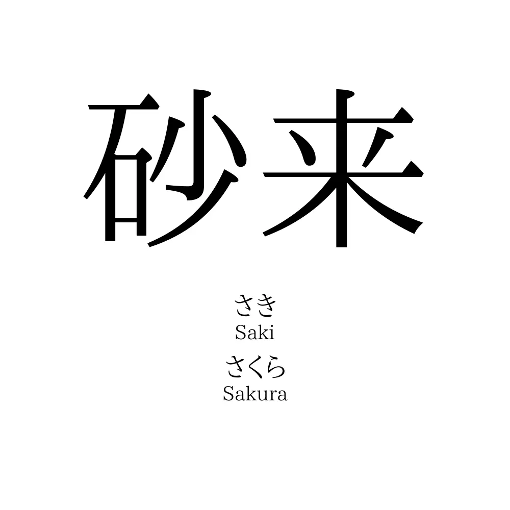 砂来
